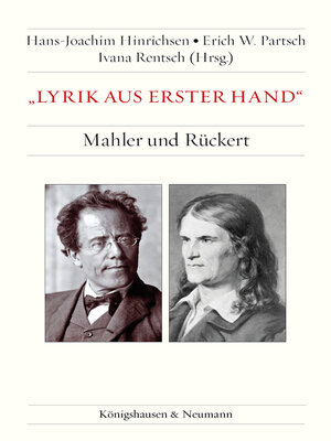cover image of "Lyrik aus erster Hand"